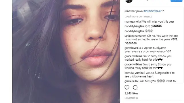 Beberapa Angel juga Batal Tampil di VS Fashion Show 2017