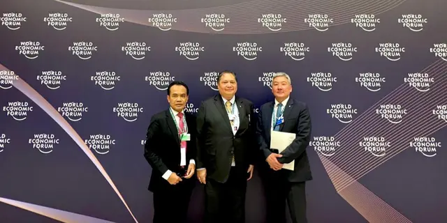 Menko Airlangga Tegaskan Pentingnya Kolaborasi ASEAN dan GCC di WEF 2024