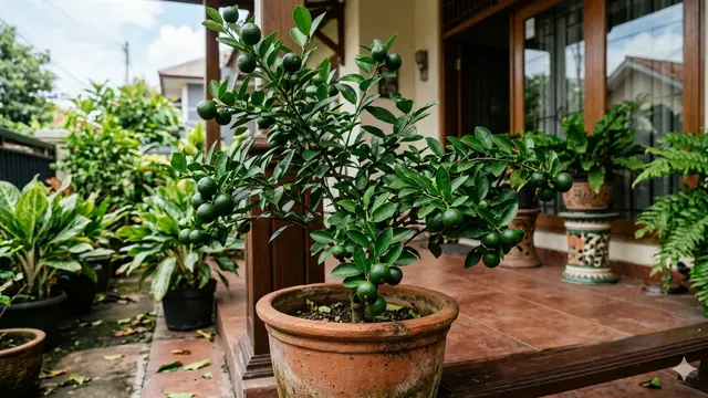 Jenis Pohon Jeruk yang Cepat Berbuah di Pot