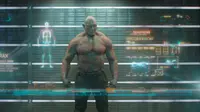 Dave Bautista sebagai Drax di Guardians of the Galaxy. (Marvel Studios)