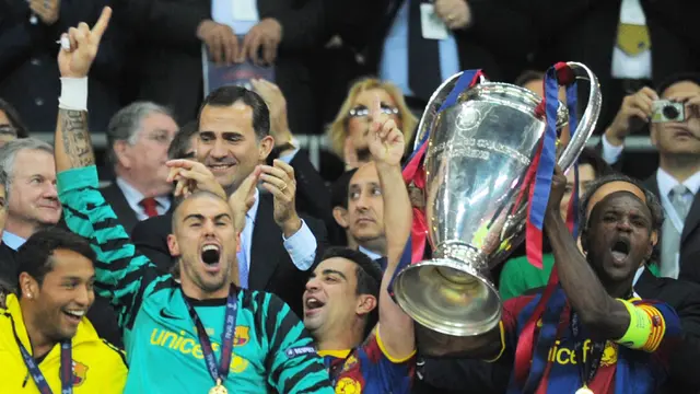 Barcelona, Manchester United, Victor Valdes
