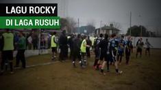 Berita video lagu film tinju yang terkenal, "Rocky", menghiasi laga rusuh yang melibatkan klub Arsenal di Argentina pada Sabtu (8/7/2017).