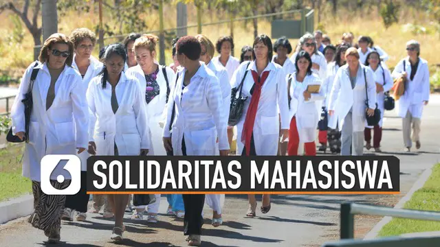 Sebanyak 28 ribu mahasiswa calon dokter diterjunkan demi menekan penyebaran wabah.