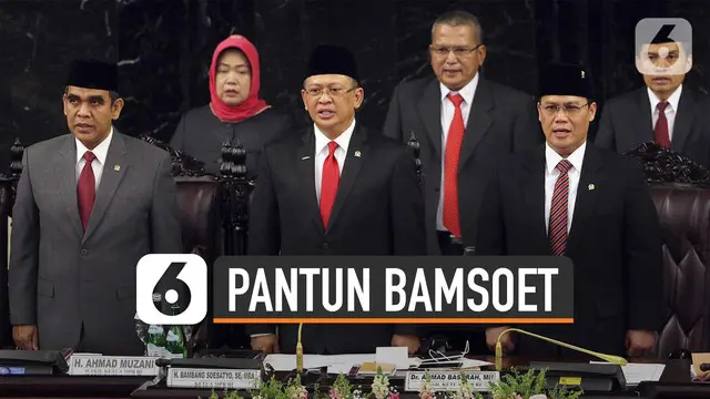 Ada yang menarik dalam acara pembukaan pelantikan Presiden dan Wakil Presiden tersebut, yakni pantun yang disampaikan Bambang Soesatyo.