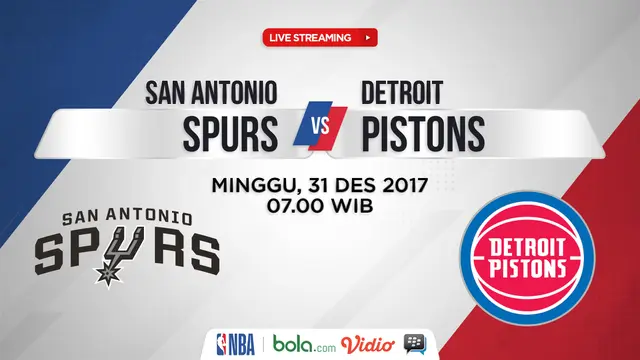 San Antonio Spurs Vs Detroit Pistons