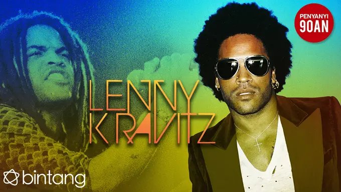 [Bintang] Penyanyi 90an: Uniknya Warna-warni Musik Lenny Kravitz