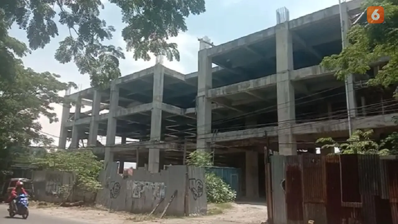 Potret pembangunan RS Batua Makassar yang telah menghabiskan anggaran senilai Rp25,5 miliar (Liputan6.com/ Eka Hakim)
