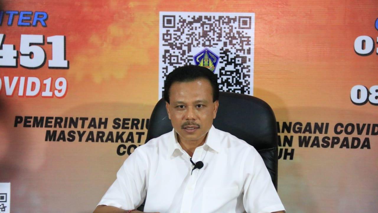 Ketua Satgas Penanggulangan COVID-19 Provinsi Bali Dewa Made Indra