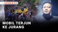 Mobil Terjun ke Jurang Sedalam 8 Meter di Cilegon