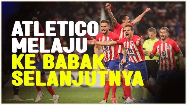 Berita video Atletico Madrid berhasil melaju ke babak perempat final Liga Champions setelah menyingkirkan Inter Milan melalui drama adu penalti, pada Kamis (14/3/2024) dini hari WIB.