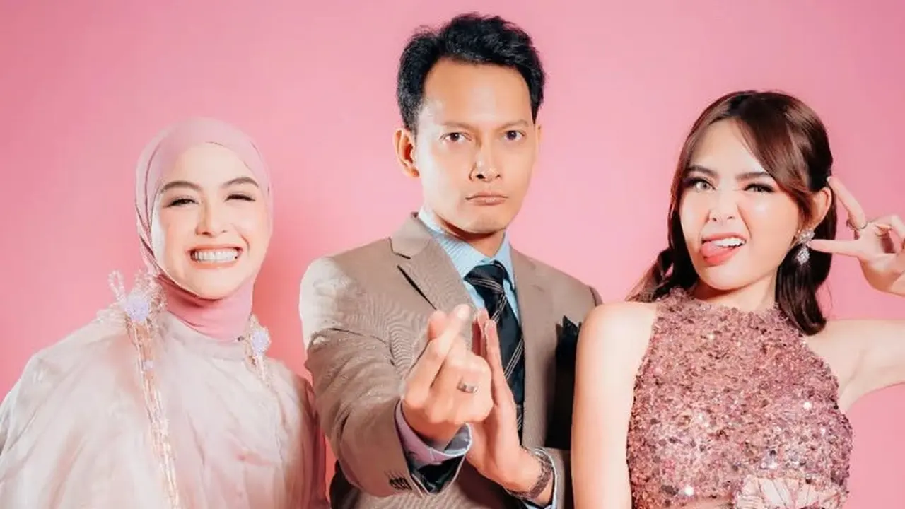 Tampilan Amanda Manopo dan Revalina S Temat saat Premier Film 1 Imam 2 Makmum