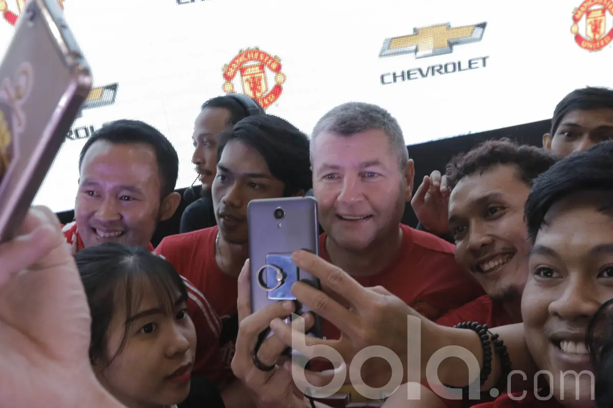 Legenda Manchester United Temui Fans di Jakarta