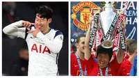 Park Ji-sung tercatat sebagai pemain tersukses Korea Selatan yang berlaga di Eropa bersama PSV dan Manchester United. Total 17 trofi diraihnya. Lima pemain Korsel yang kini berlaga di Eropa pun tampaknya masih jauh dari pencapaiannya, termasuk Son Heung-min. (Kolase AFP)