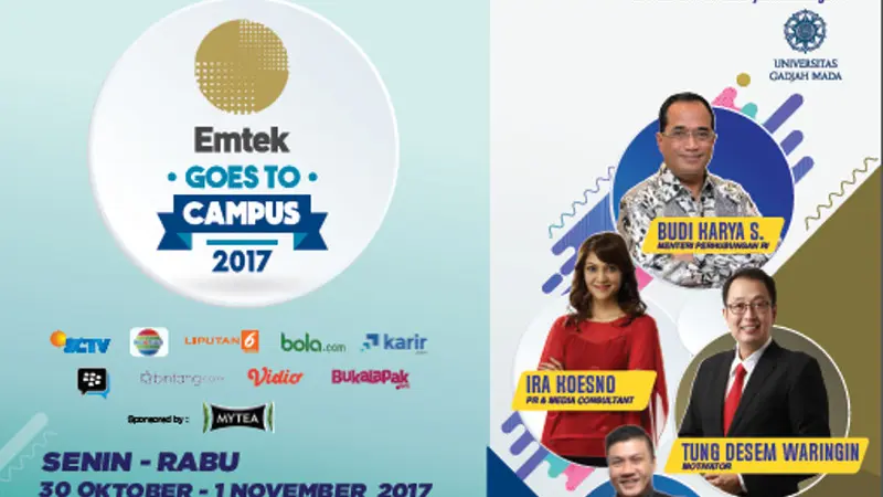 Ikuti EMTEK Goes to Campus 2017 di Yogyakarta