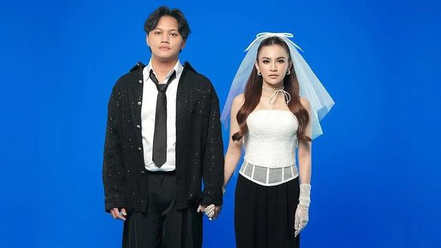 Gaya Serasi Mahalini Raharja dan Rizky Febian Bikin Pas Foto Sebelum Menikah, Anti Mati Gaya dengan Baju Pengantin