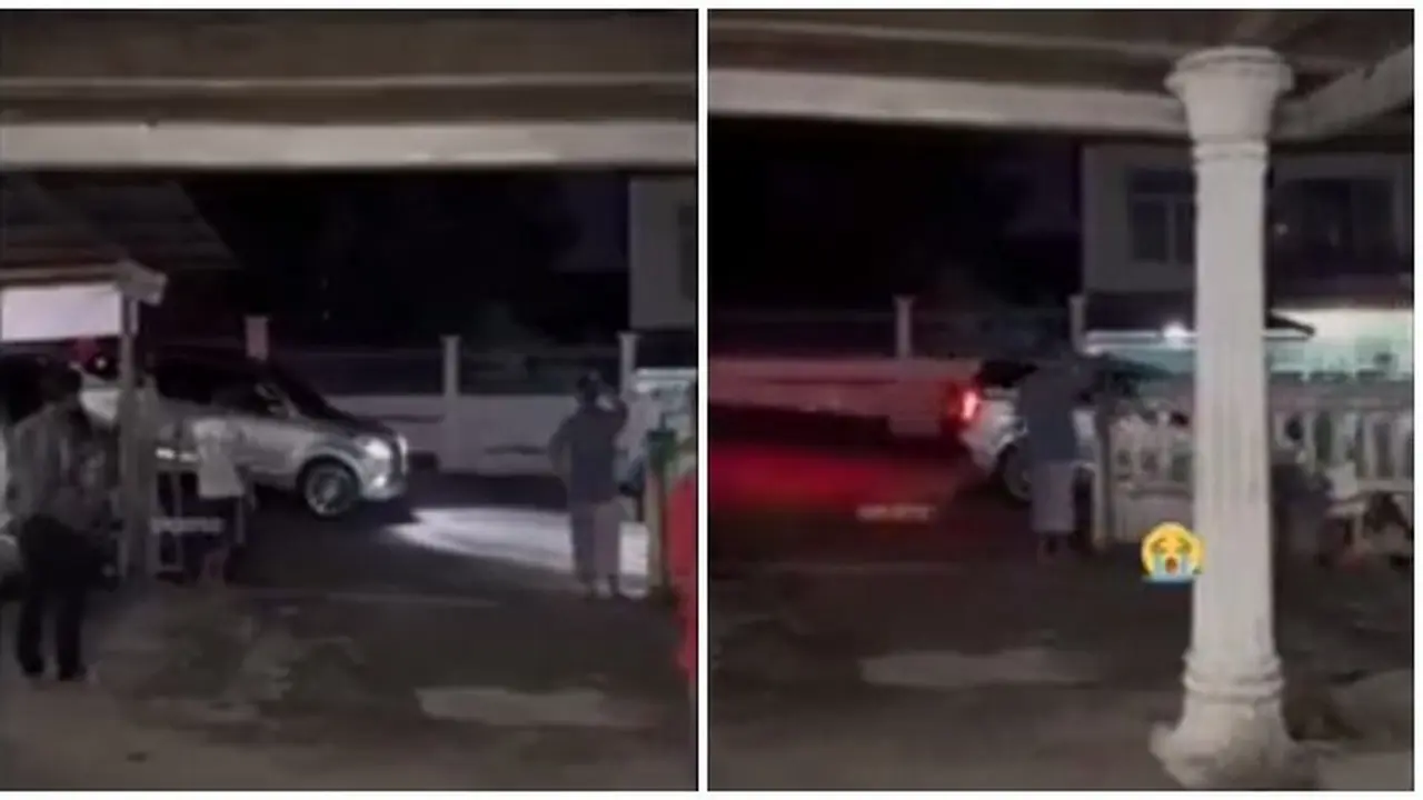 Momen Orang Tua Ditinggal Anak Kembali ke Perantauan Usai Mudik Lebaran Ini Bikin Haru