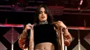 Selain itu, empat personil Fifth Harmony lainnya seperti Ally Brooke, Normani Kordei, Dinah Hansen, dan lauren Jauregui pun mengajak Camila untuk memberikan keterangan secara langsung kepada fansnya. (AFP/Bintang.com)