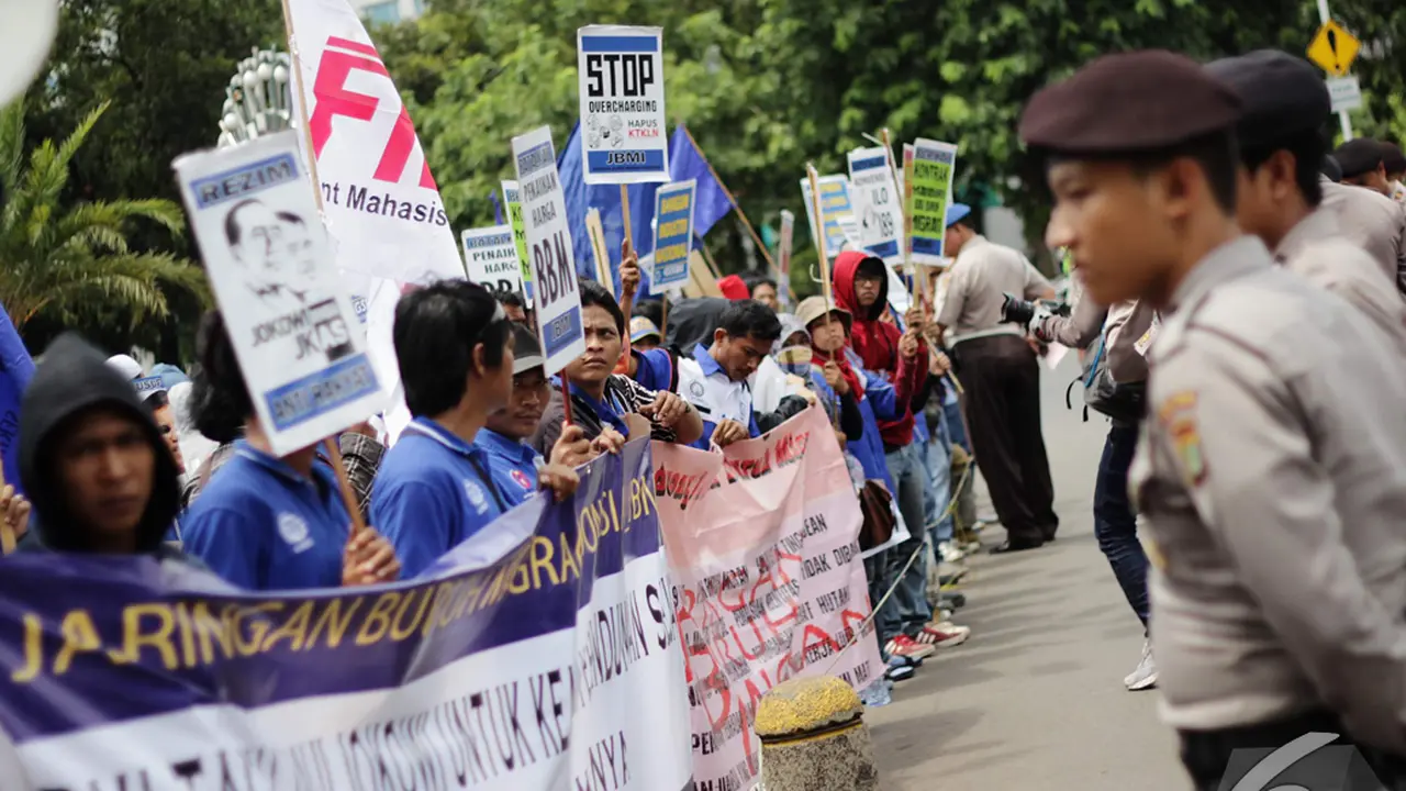 Demo Buruh Migran Tuntut Jokowi