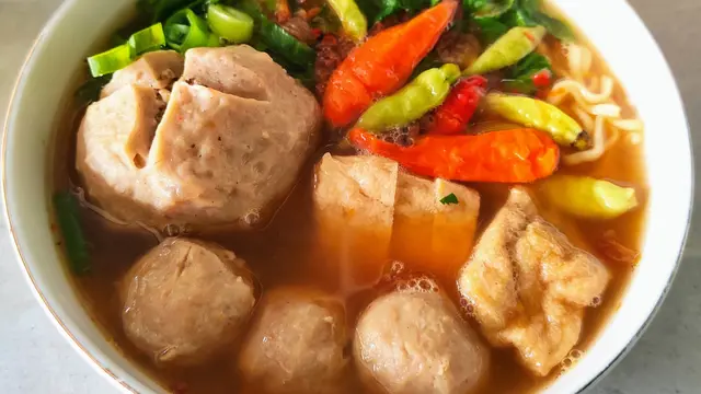 Resep Bakso Taichan Kuah Pedas