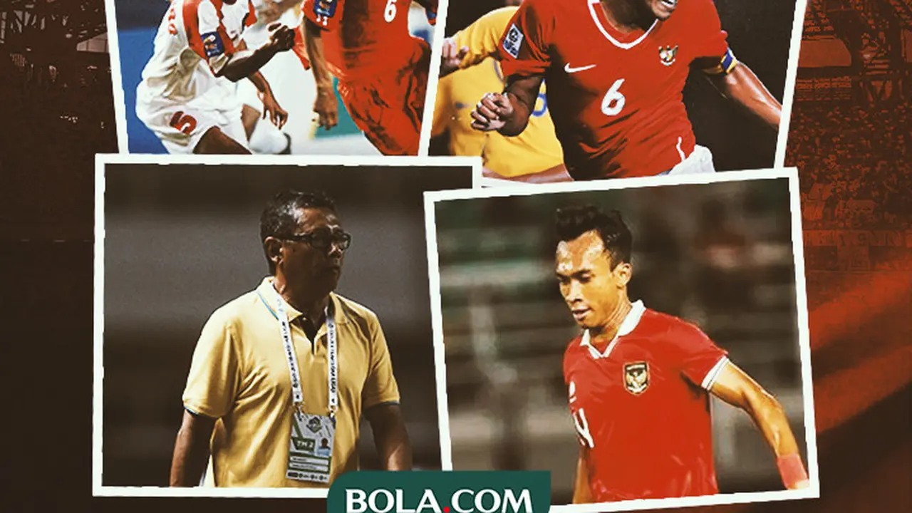 Timnas Indonesia - Robby Darwis, Herry Kiswanto, Bejo Sugiantoro, Charis Yulianto