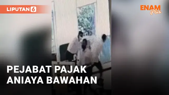 VIDEO: Pejabat Pajak Pukul Bawahan Diduga karena Kerjaan belum Selesai
