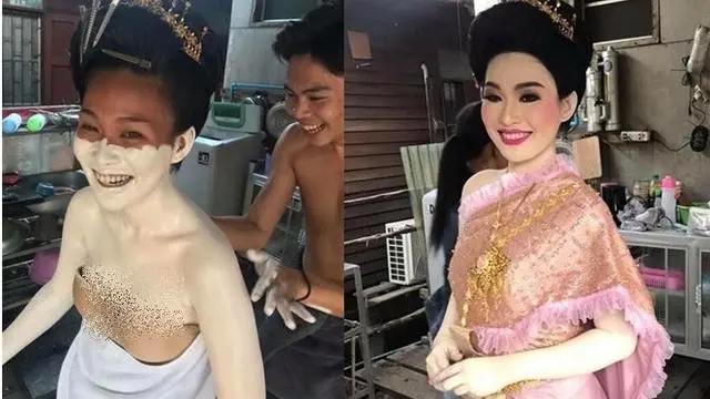 6 Makeup Tak Tanggung-Tanggung Jadi Putih, Ada yang Seluruh Badan