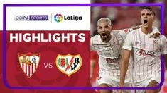Berita video highlights Liga Spanyol, Erik Lamela Bawa Sevilla Menang atas Rayo Vallecano 3-0, Senin (16/8/21)