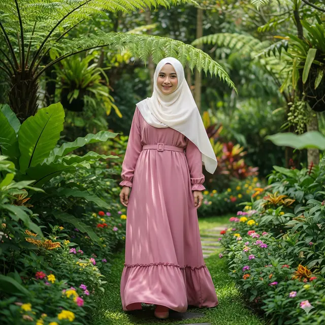 Gamis Long Dress Syar’i Terbaru untuk Maulid Nabi 2025