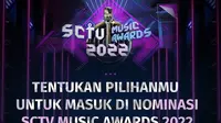 Voting SCTV Music Awards 2022. (Foto: Instagram/sctv)