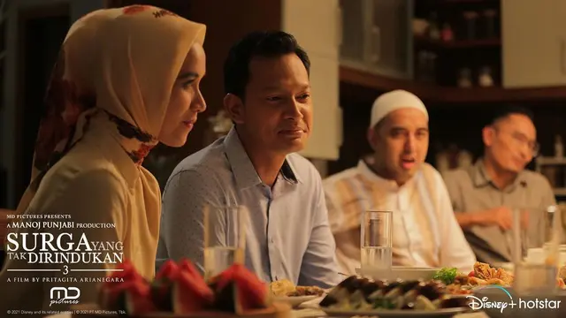 Marsha Timothy sebagai Meirose dalam Surga Yang Tak Dirindukan 3. (Foto: Instagram @mdpictures_official)