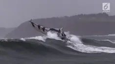 Safehaven Marine merancang kapal laut yang tak bisa terbalik dan mampu bertahan di tengah badai.