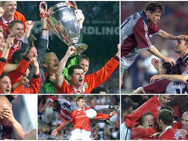 Final Liga Champions antara Manchester United kontra Bayern Munchen pada Mei 1999 menjadi salah satu final paling dramatis dan dikenang. MU mampu membalikkan keadaan usai mencetak 2 gol di masa injury time yang membuat Setan Merah akhirnya menang 2-1.
