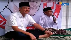 Ganjar meminta masyarakat agar tidak mudah percaya dengan berita bohong maupun hoaks. Pasar dipilih Sudirman karena beralasan ingin menggerakan ekonomi rakyat agar rakyat Jawa Tengah bisa lebih sejahtera.