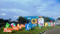 Komplek JSC Palembang yang akan jadi tempat perhelatan Asian Games 2018 (Liputan6.com / Nefri Inge)
