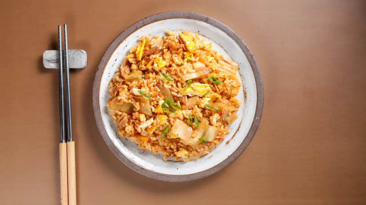 Nasi goreng kimchi
