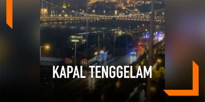 VIDEO: Kapal Wisata Tenggelam di Budapest, 7 Tewas