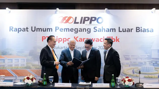 Rapat Umum Pemegang Saham Luar Biasa (RUPSLB) PT Lippo Karawaci Tbk (LPKR) pada Jumat (11/9/2026) di Hotel Aryaduta Menteng, Jakarta. (Dok LPKR)