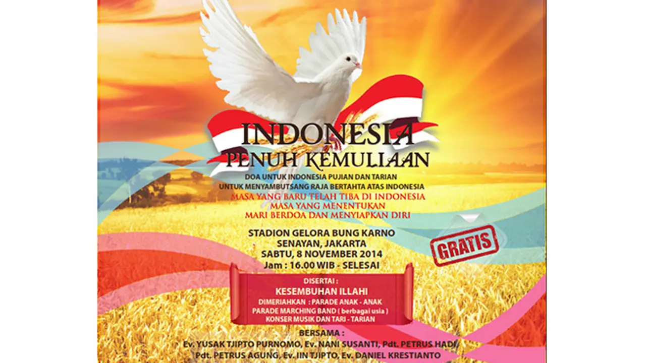 Doa Untuk Indonesia, Menyambut Pemimpin Baru