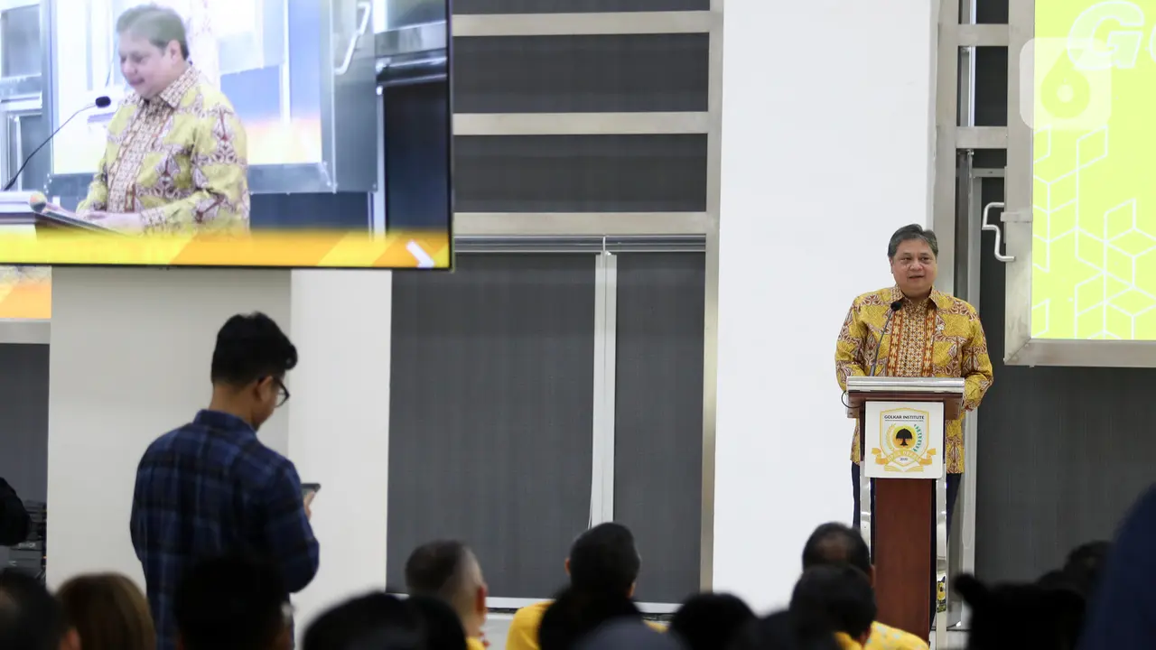 Ketua Umum Partai Golkar Airlangga Hartarto.