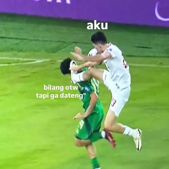 6 Meme Justin Hubner Ini Kocak, Disebut Netizen Preman Lapangan