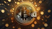 Ilustrasi aset kripto Bitcoin. (Foto By AI)