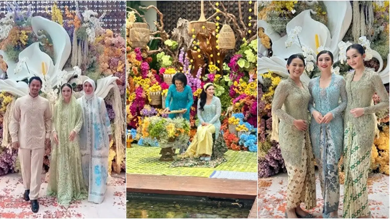 6 Potret Febby Rastanty Gelar Pengajian dan Siraman Jelang Nikah, Penuh Bahagia