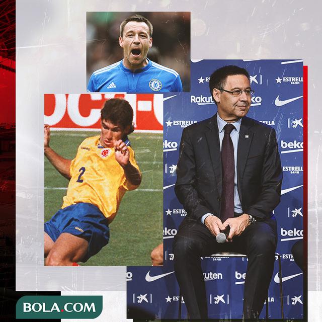 Andres Escobar, John Terry dan Josep Maria Bartomeu