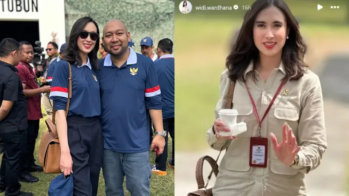 Tampilan Tas Branded Lokal yang Dipakai Widi Wardhana Selama Retreat Kabinet, Jadi Sentuhan Mahal di Segala Outfit