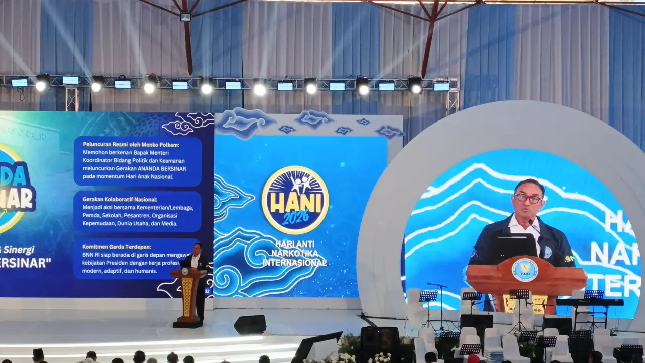 Kepala BNN, Komjen Suyudi Ario Seto