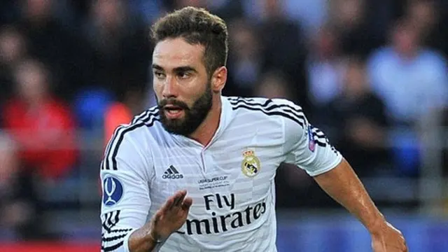 Dani Carvajal (c) AFP