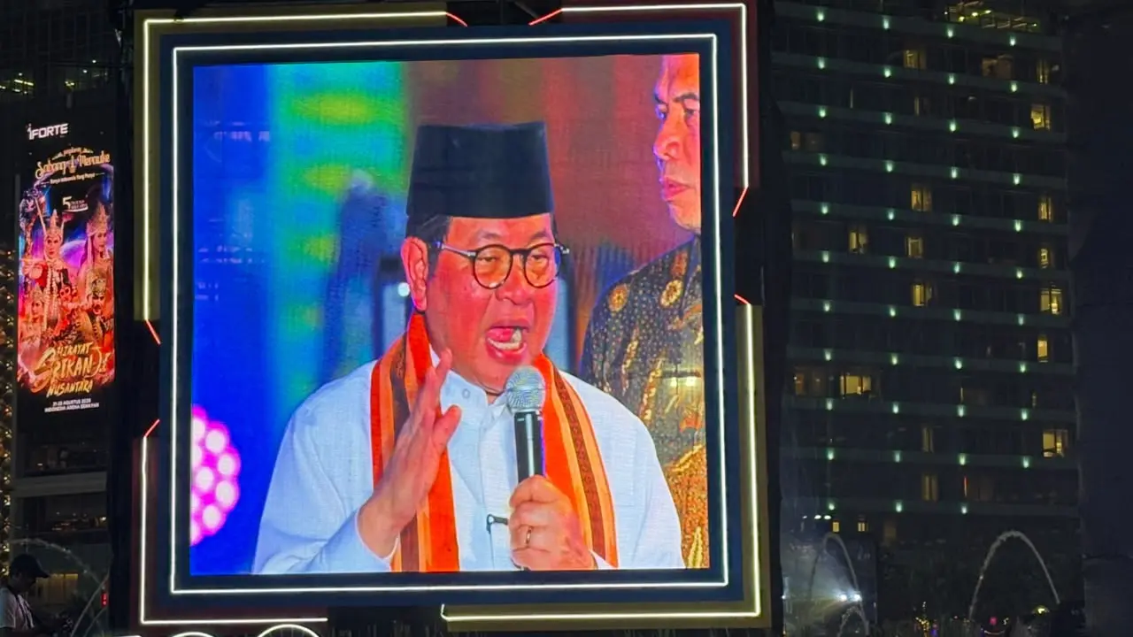 Pramono hadiri puncak HUT Jakarta di Bundaran HI