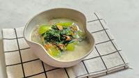 Resep bobor bayam labu siam. (dok. Cookpad @endahomemade)