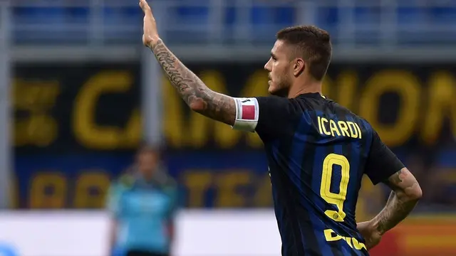 Striker Inter Milan Mauro Icardi