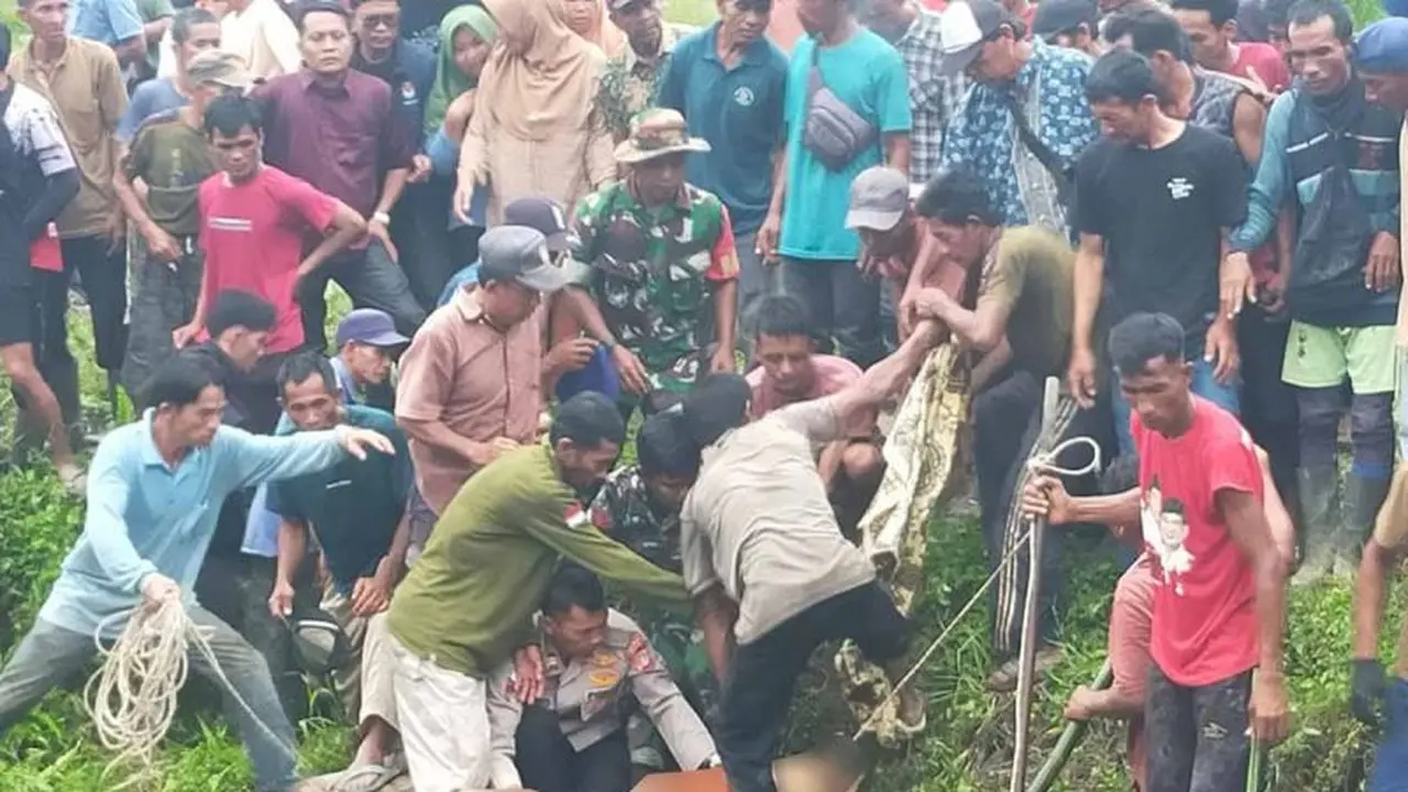 Upaya Penyelamatan Wanita dari Cengkeraman Buaya di Aceh